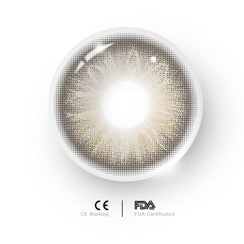 MYEYEBB Nude Iris Braun Farbige Kontaktlinsen mit Sehstärke - image 5