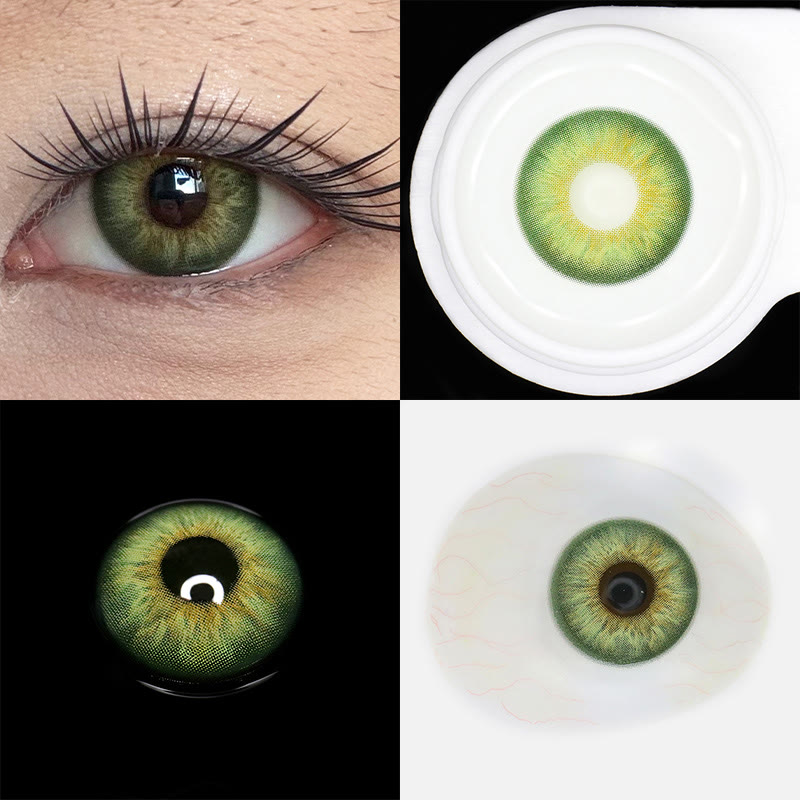 MYEYEBB Dew Green Colored Contact Lenses - image 3