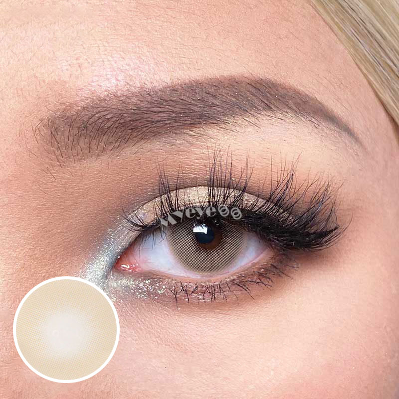 MYEYEBB Hid II Ocre Prescription Colored Contact Lenses - image 7