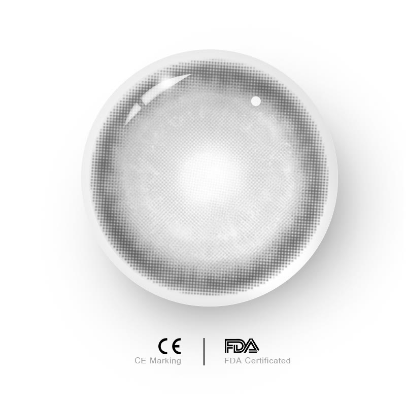 MYEYEBB Cyber Grey Prescription Cosplay Colored Contact Lenses - image 16