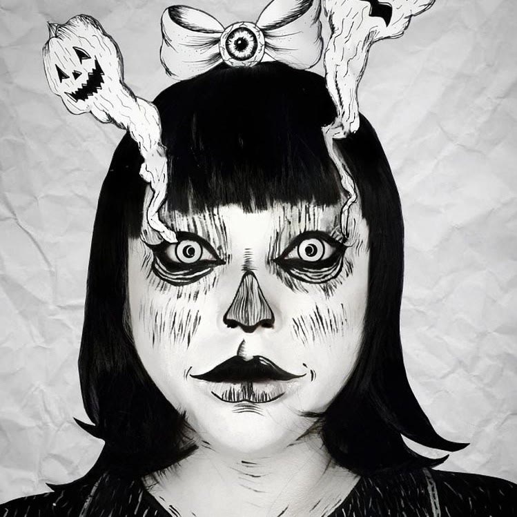 MYEYEBB White Manson Prescription Cosplay Colored Contact Lenses - image 8