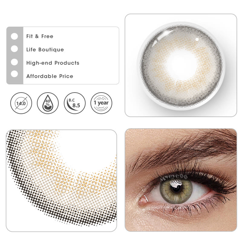 MYEYEBB Trinity Brown Colored Contact Lenses - image 6