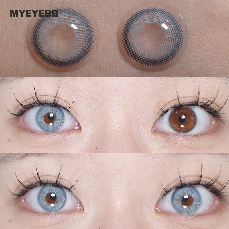 MYEYEBB Unspoken Mirage Blue Prescription Colored Contact Lenses - image 11