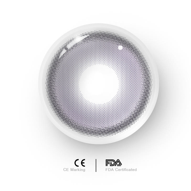 MYEYEBB Dolce Vita Violet Prescription Colored Contact Lenses - image 5