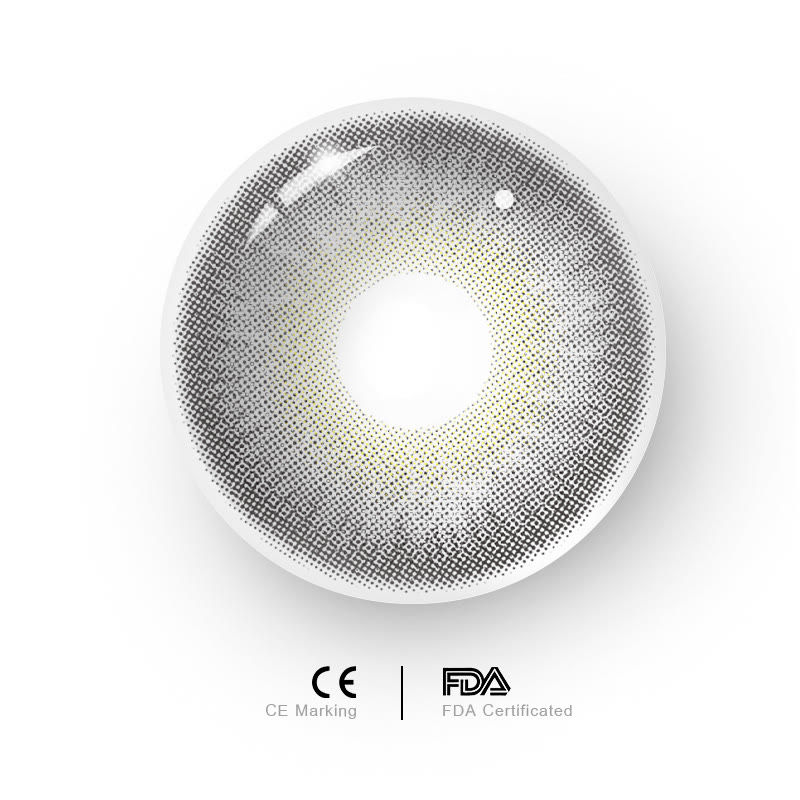 MYEYEBB Nocturne Grey Prescription Colored Contact Lenses丨6 Months - image 10