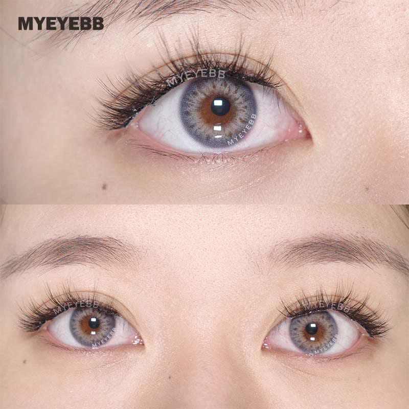 MYEYEBB DNA II Violet Prescription Colored Contact Lenses - image 3