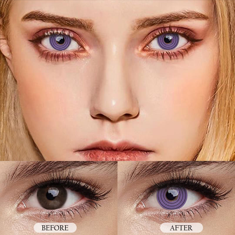 MYEYEBB Umuyashiki Hinaki Prescription Cosplay Colored Contact Lenses  - image 5