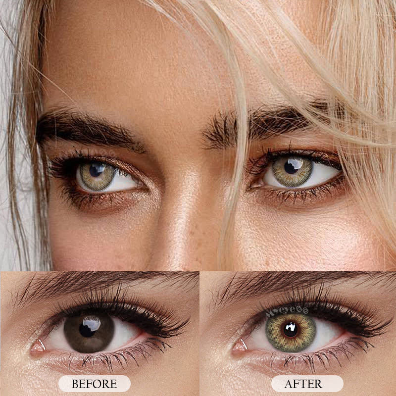 MYEYEBB DNA II Brown Prescription Colored Contact Lenses - image 7