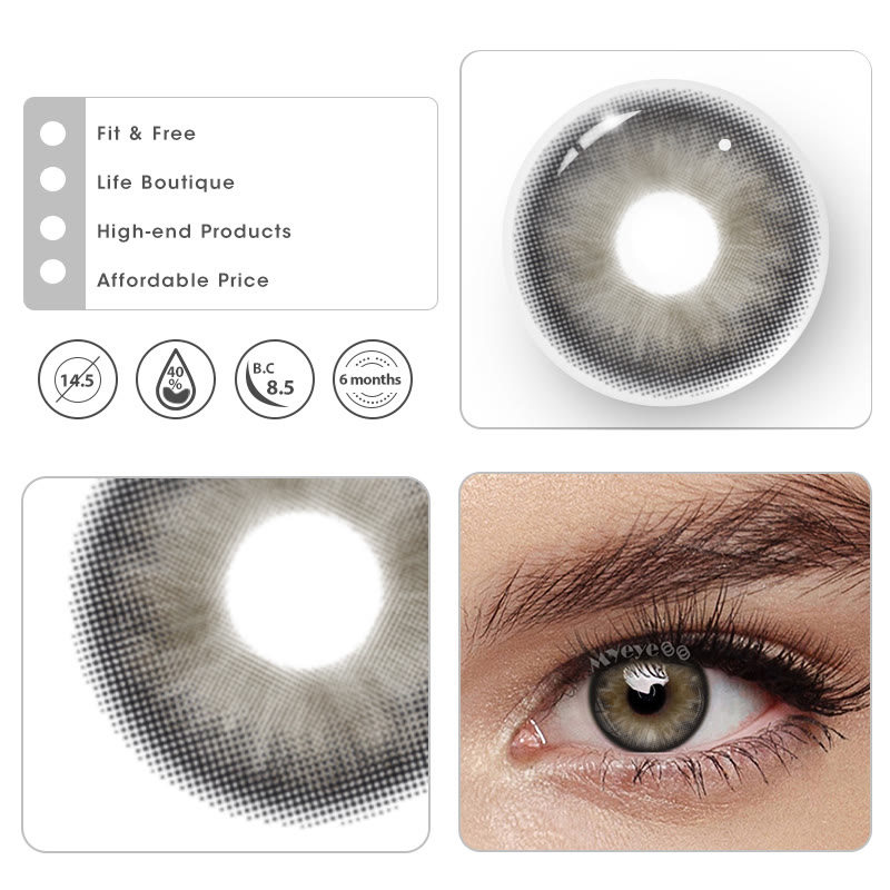 MYEYEBB Celestial Grey Colored Contact Lenses | 6 Months - image 11