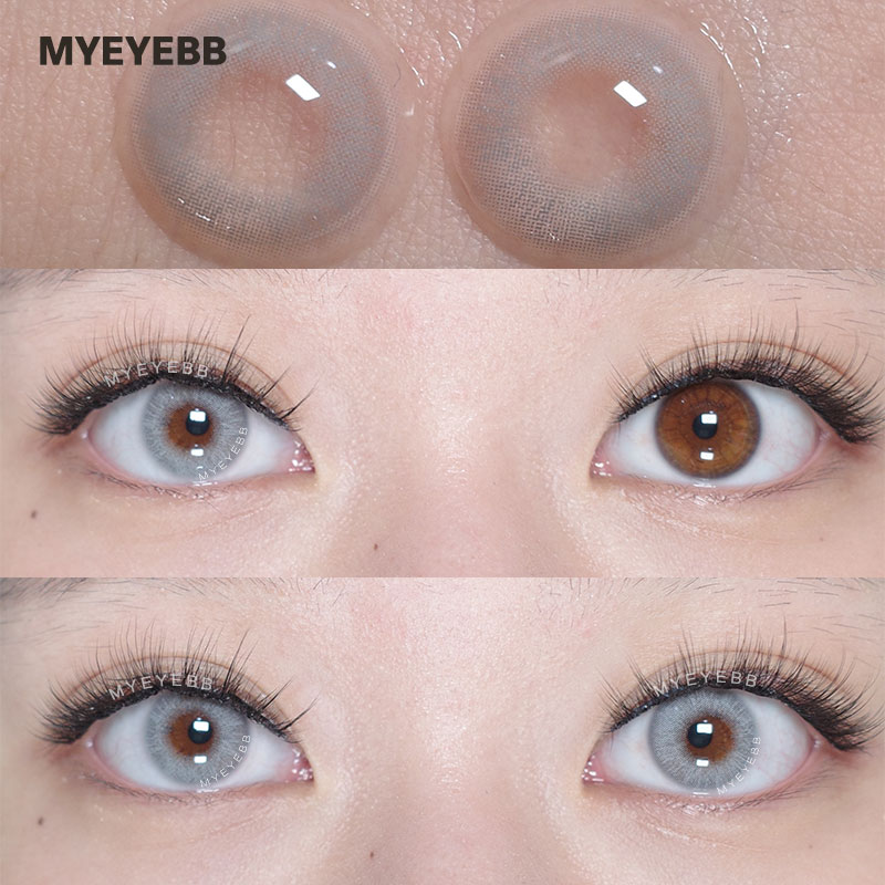 MYEYEBB Queen Grey Prescription Colored Contact Lenses - image 5