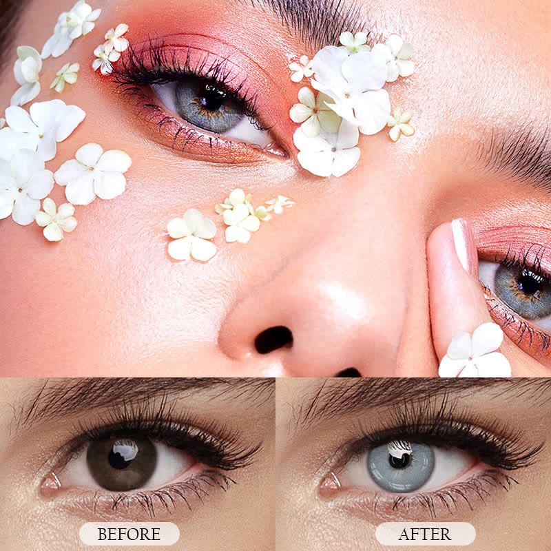 MYEYEBB Queen Grey Prescription Colored Contact Lenses - image 7