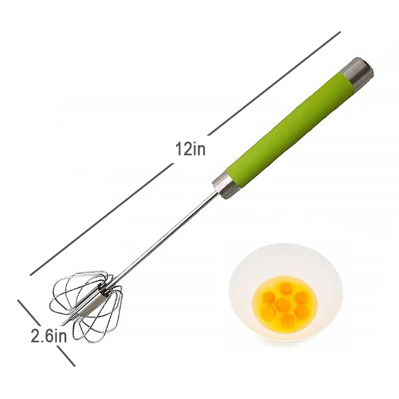 🔥HOT SALE 49% OFF🔥Stainless Steel Semi-Automatic Whisk