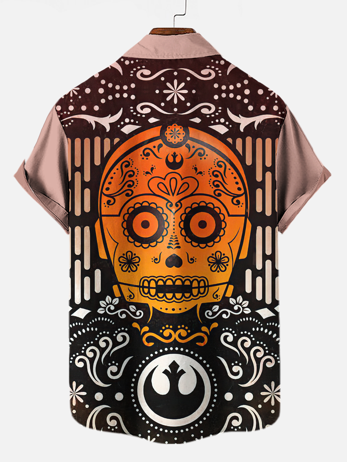 Men's Space War Movie Halloween Short Sleeve Shirt