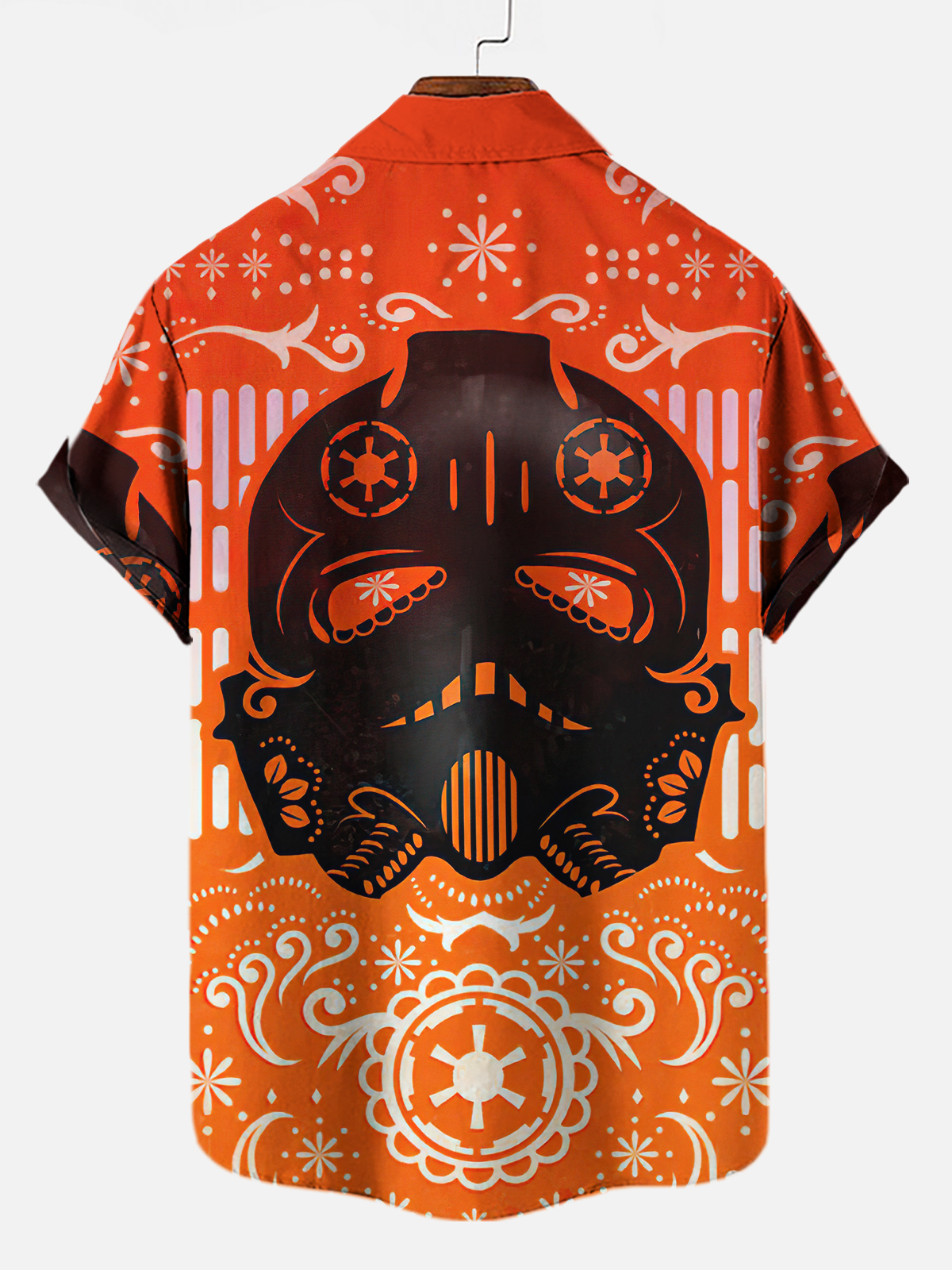 Space Warrior Men's Space War Movie Halloween Short Sleeve Shirt