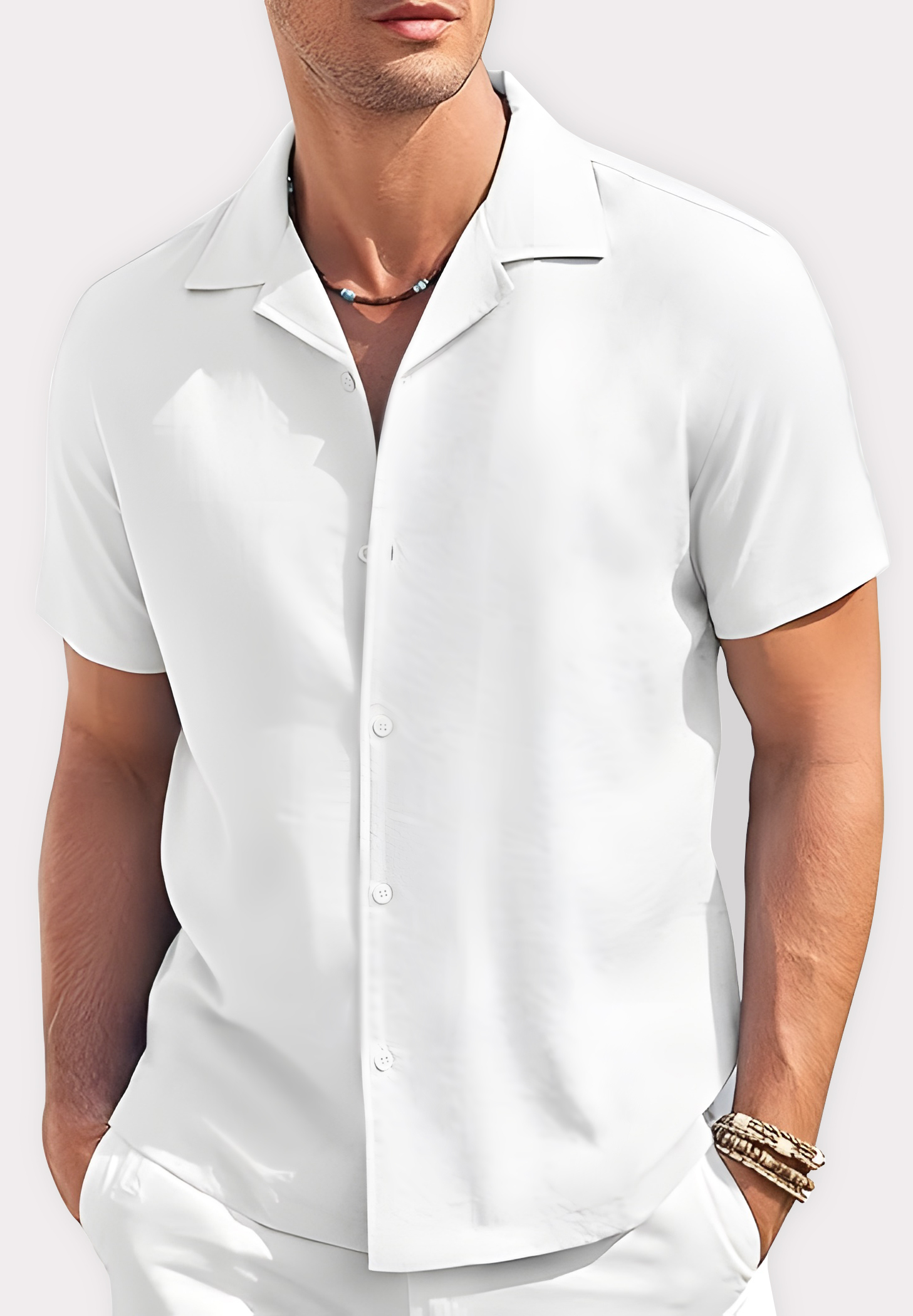 Men's Fun Cartoon Graphic Short Sleeve Shirt