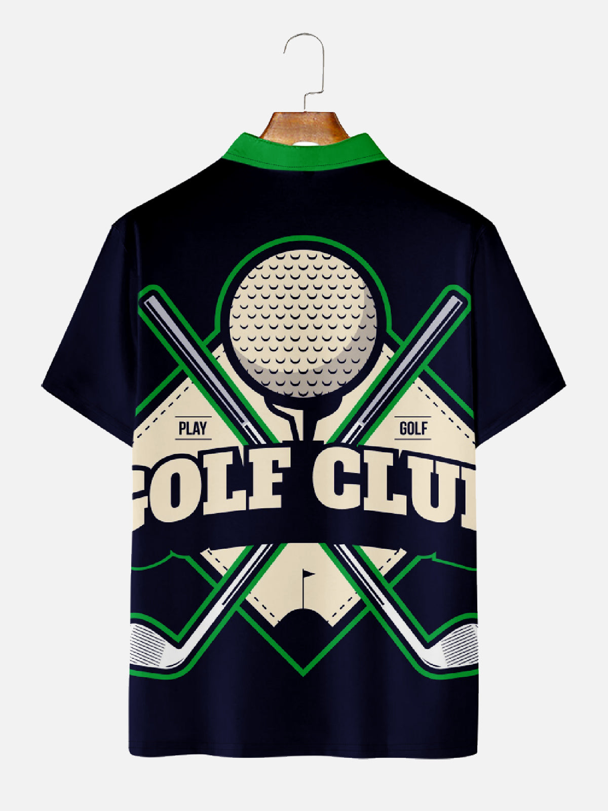 Men's Golf Club Short Sleeve Polo Shirt