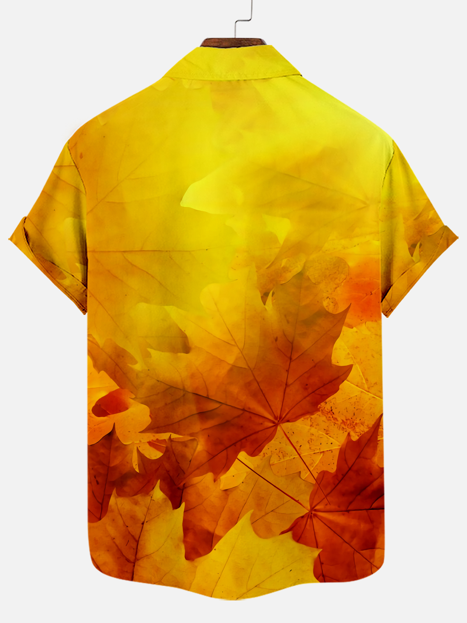 Men's Thanksgiving Day Print Short Sleeve Shirt