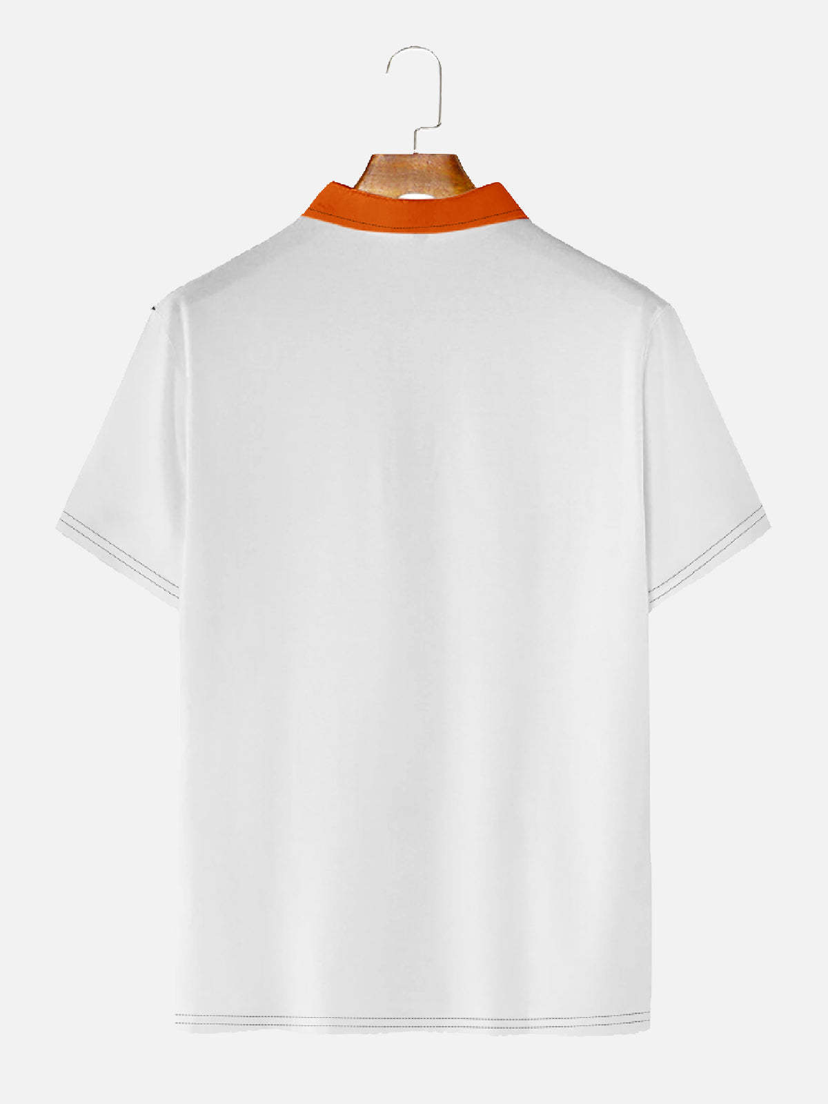 Men's Flaming Golf Ball Pun Short Sleeve Polo Shirt