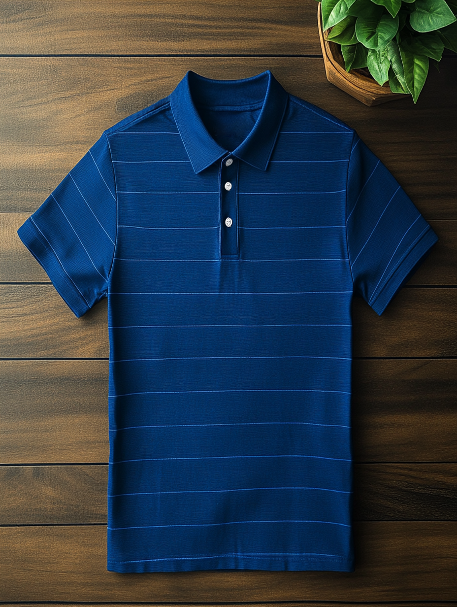 Men's Lapel collar Printed Graphic Short Sleeve Shirt High Stretch Bam