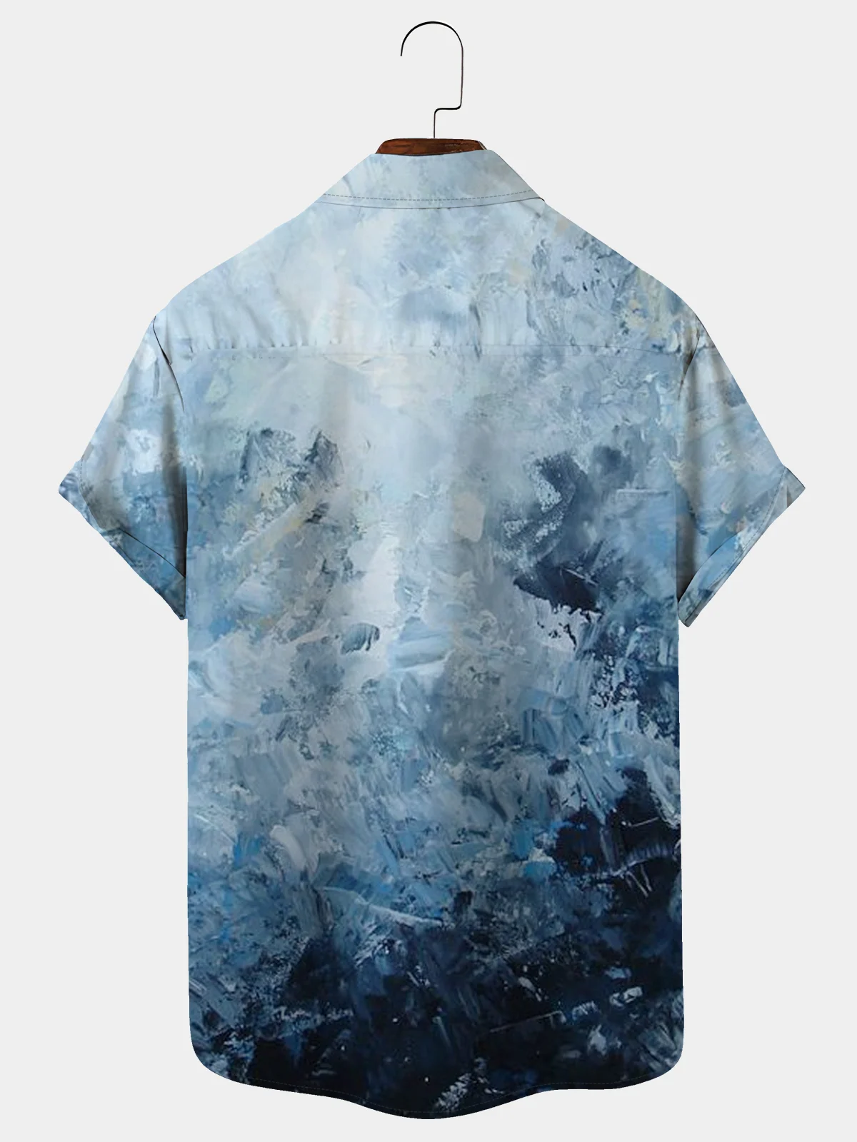 Men's Casual Pocket Short Sleeve Shirt