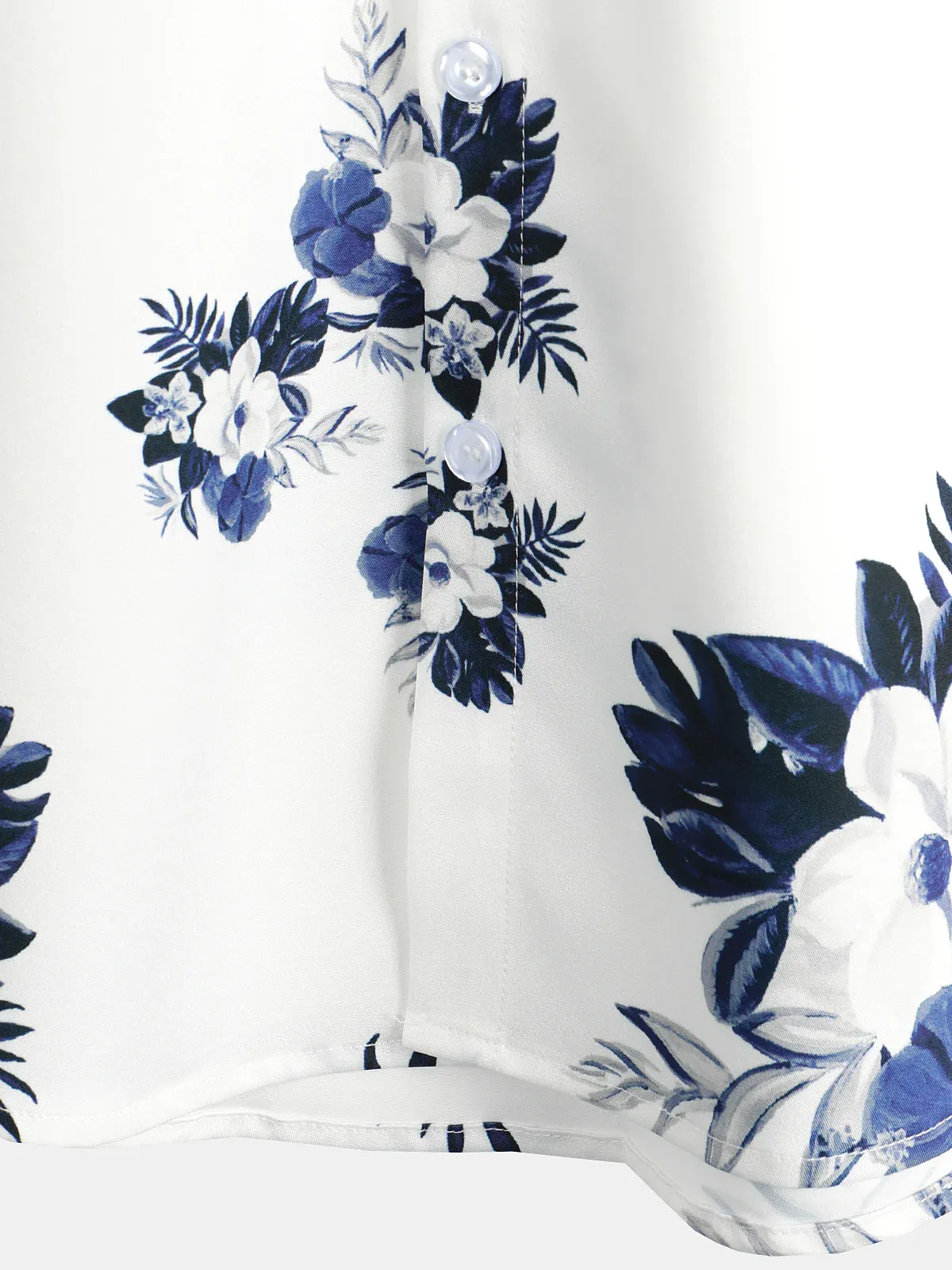 Men's Casual Everyday Floral Print Lapel Short Sleeve Shirt