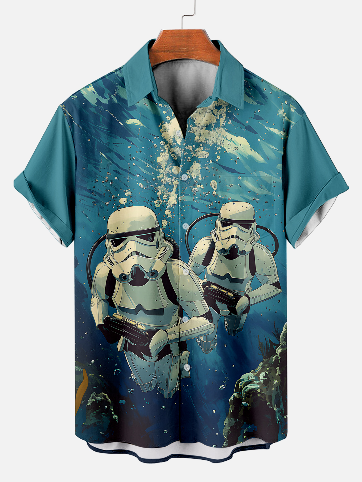 Men's Classic Movie Graphic Short Sleeve Shirt
