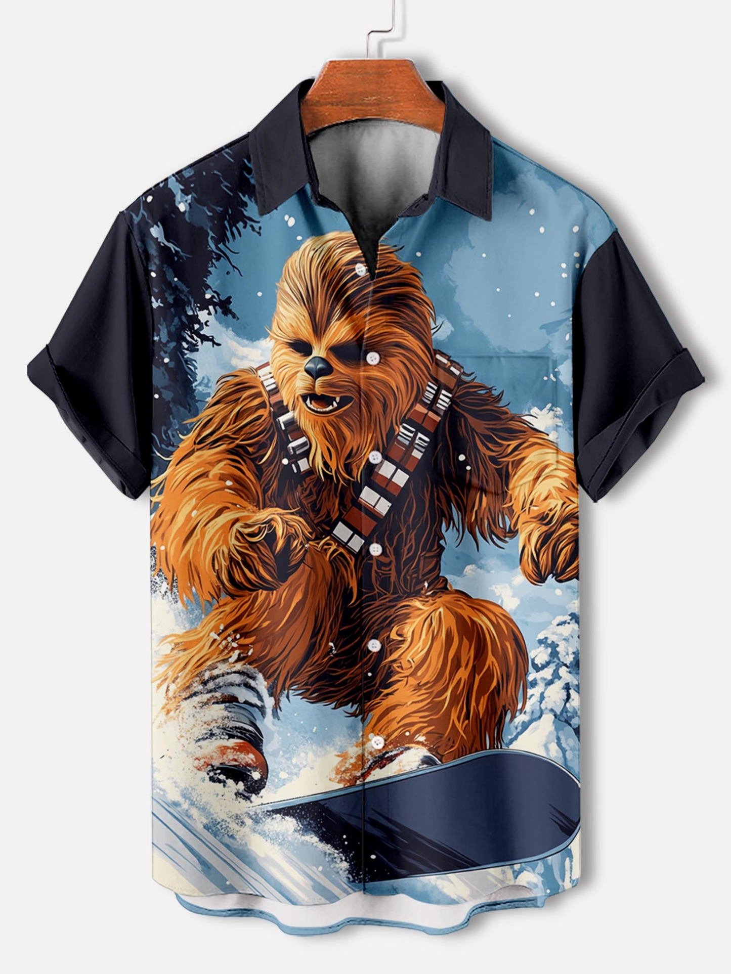 Men's Classic Movie Graphic Short Sleeve Shirt