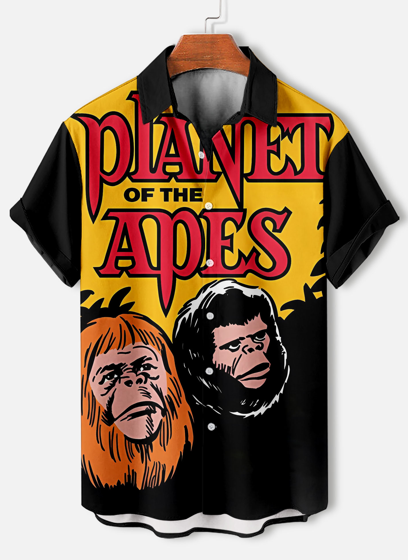 Men's Short Refreshing elegant hawaii Sleeve Shirt