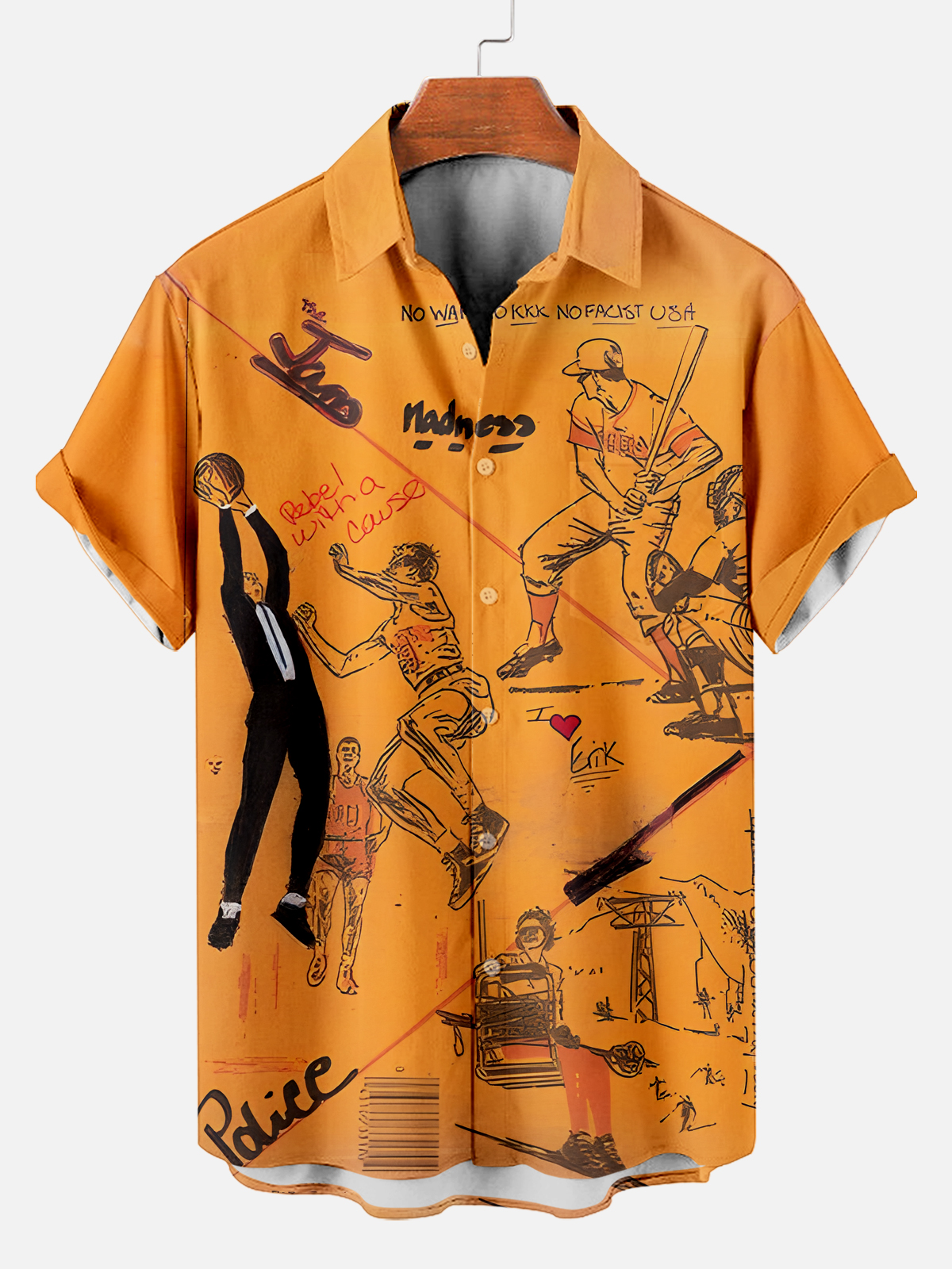 Pop Culture 70's-80s Men's Nostalgia Shirt