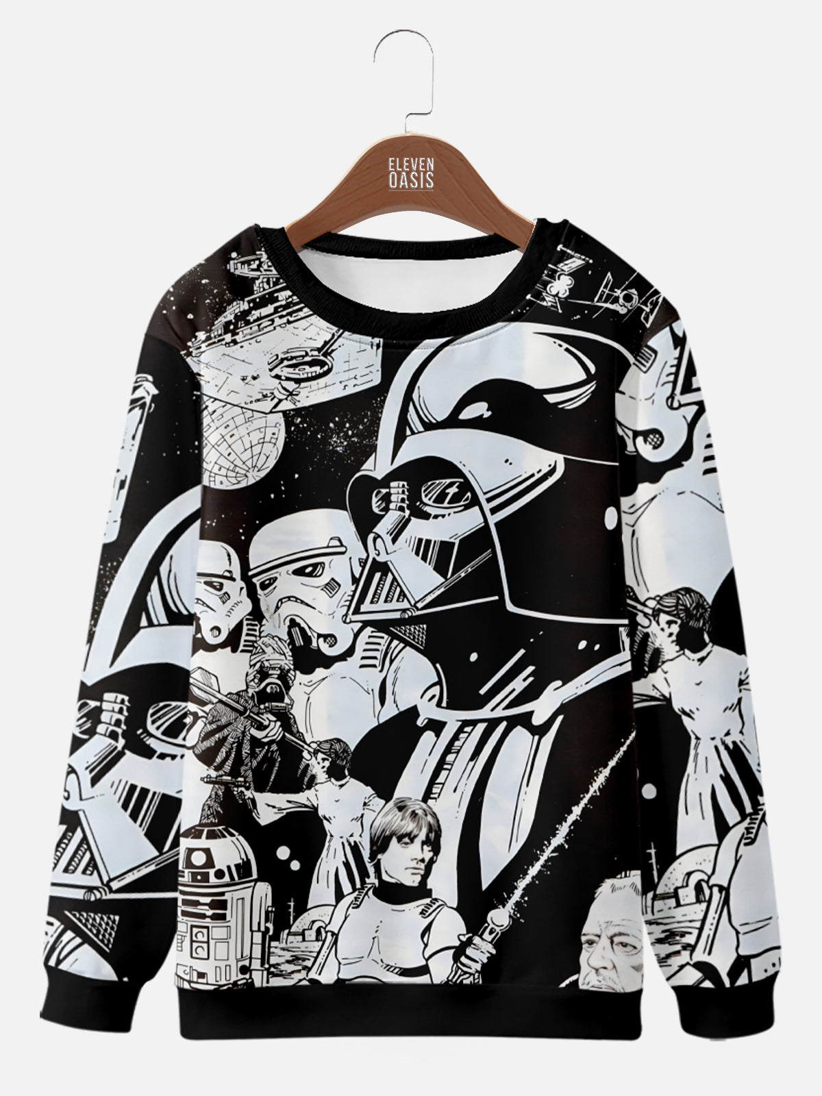Star Wars Darth Vader and Storm Troopers Sweatshirt