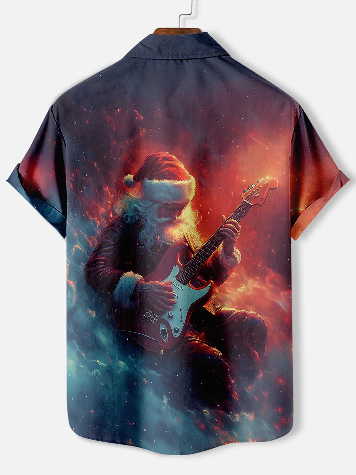 Men's Christmas Graphic Short Sleeve Shirt