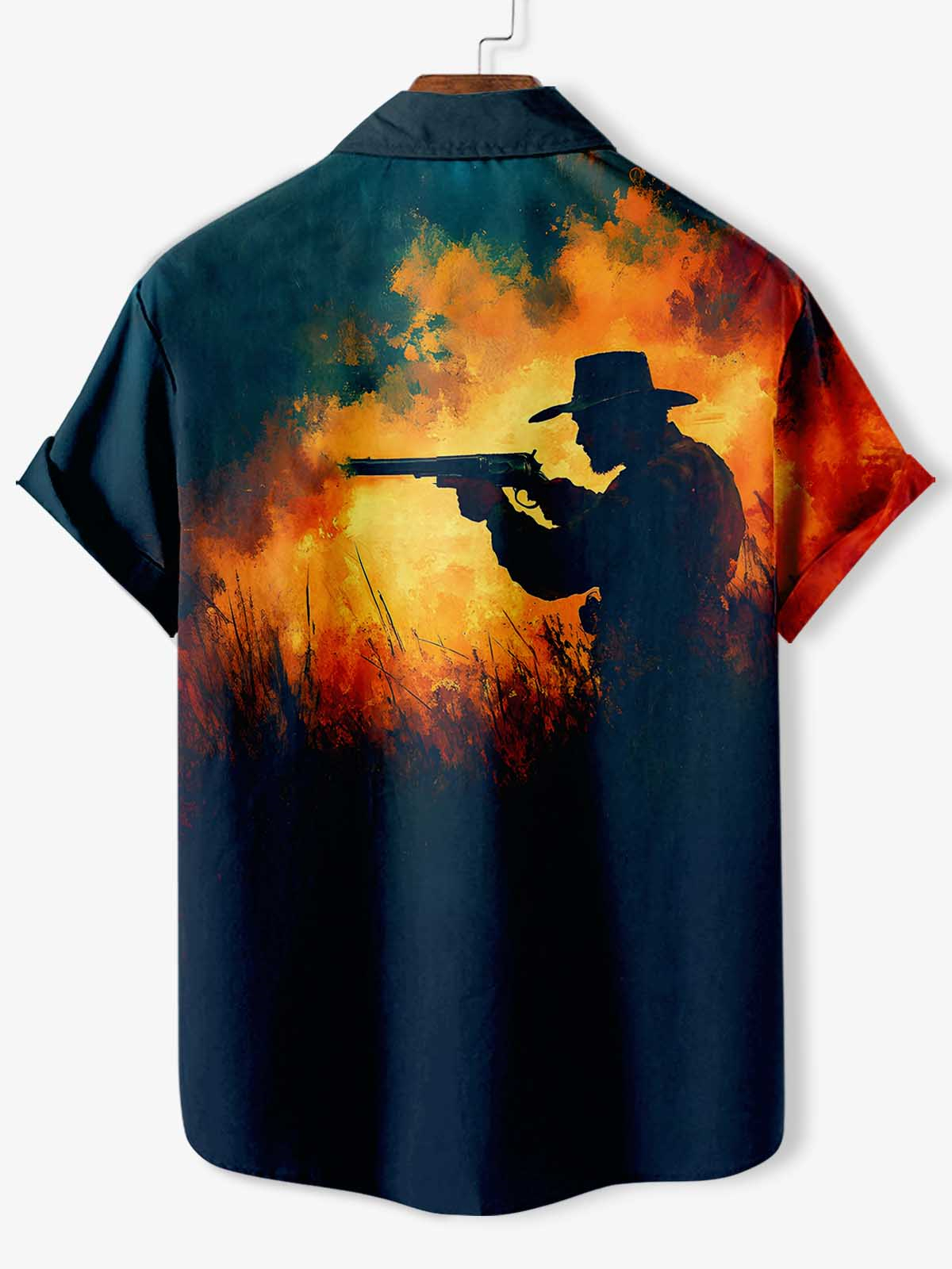 Men's Slogan Short Sleeve Shirt