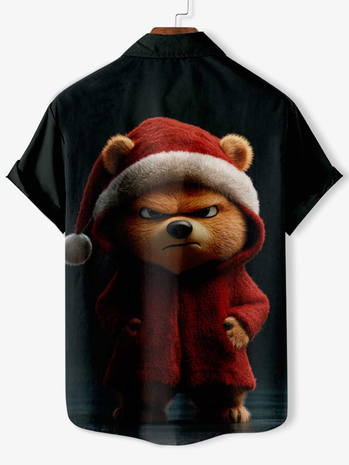 Men's Fun Animal Graphic Short Sleeve Shirt