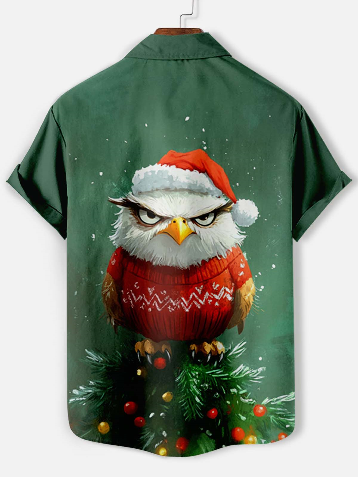 Men's Fun Cartoon Graphic Short Sleeve Shirt