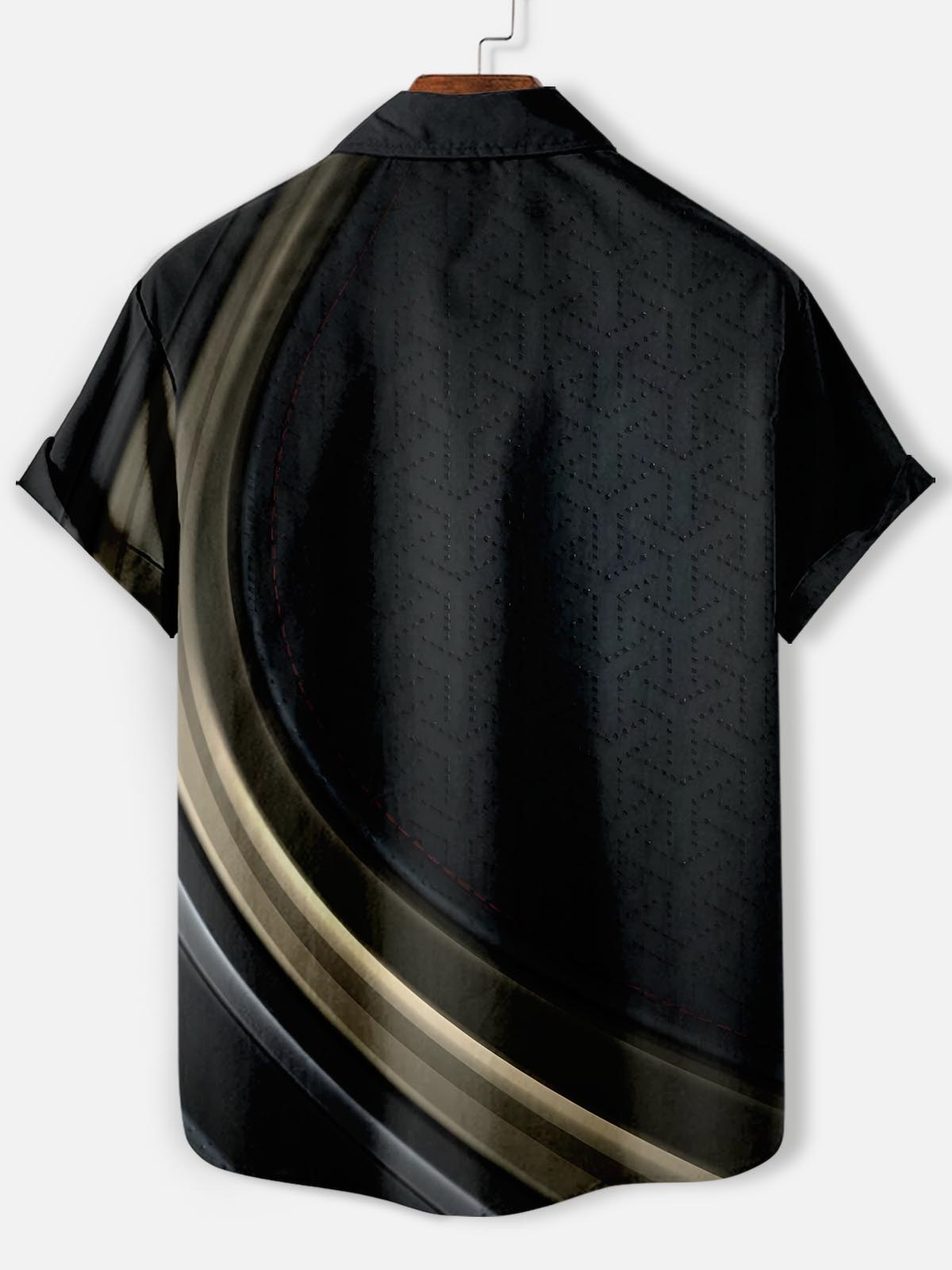 Men's faith-themed short-sleeved shirt
