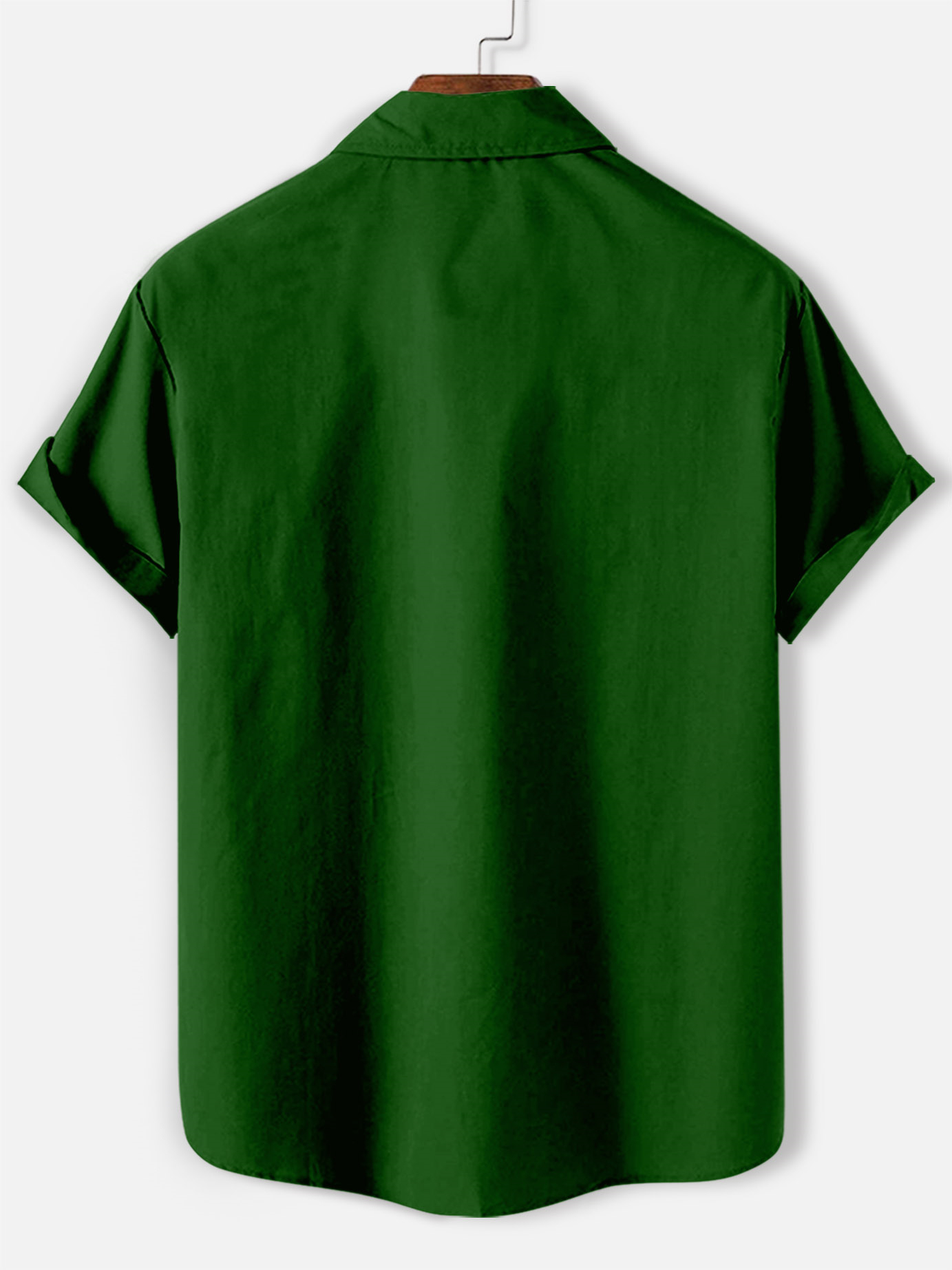 Men's Casual St. Patrick's Day Graphic Short Sleeve Shirt