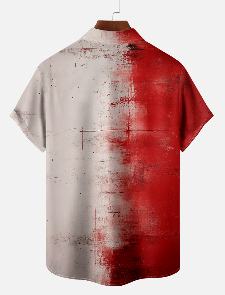 Men's Halloween Graphic Short Sleeve Shirt