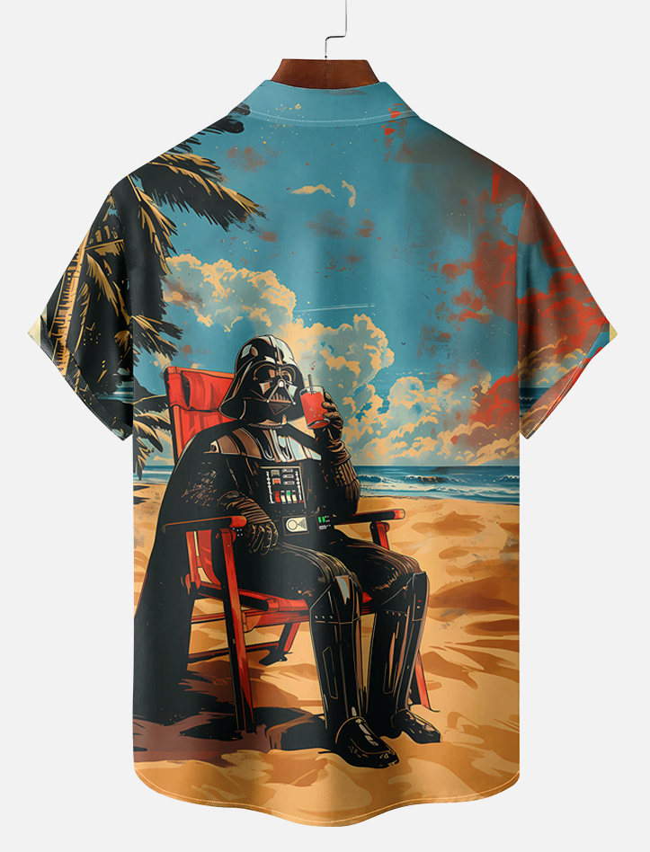 Classic movie graphic short sleeve shirt