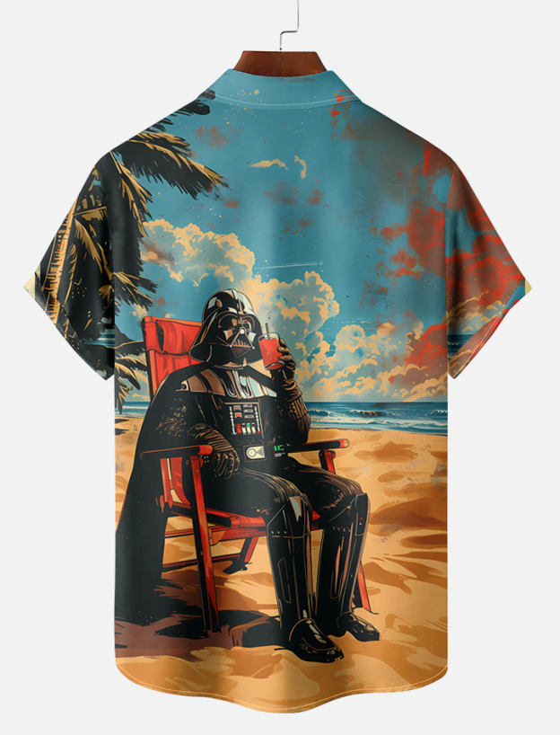 Classic movie graphic short sleeve shirt