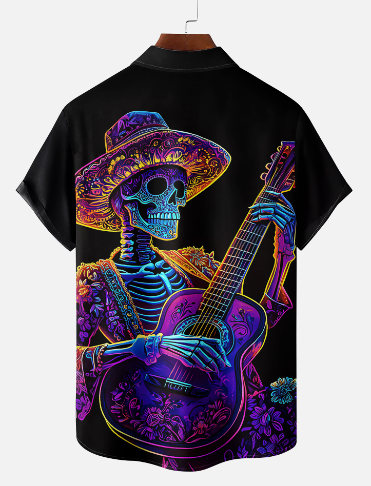 Men's Classic Movie Graphic Short Sleeve Shirt