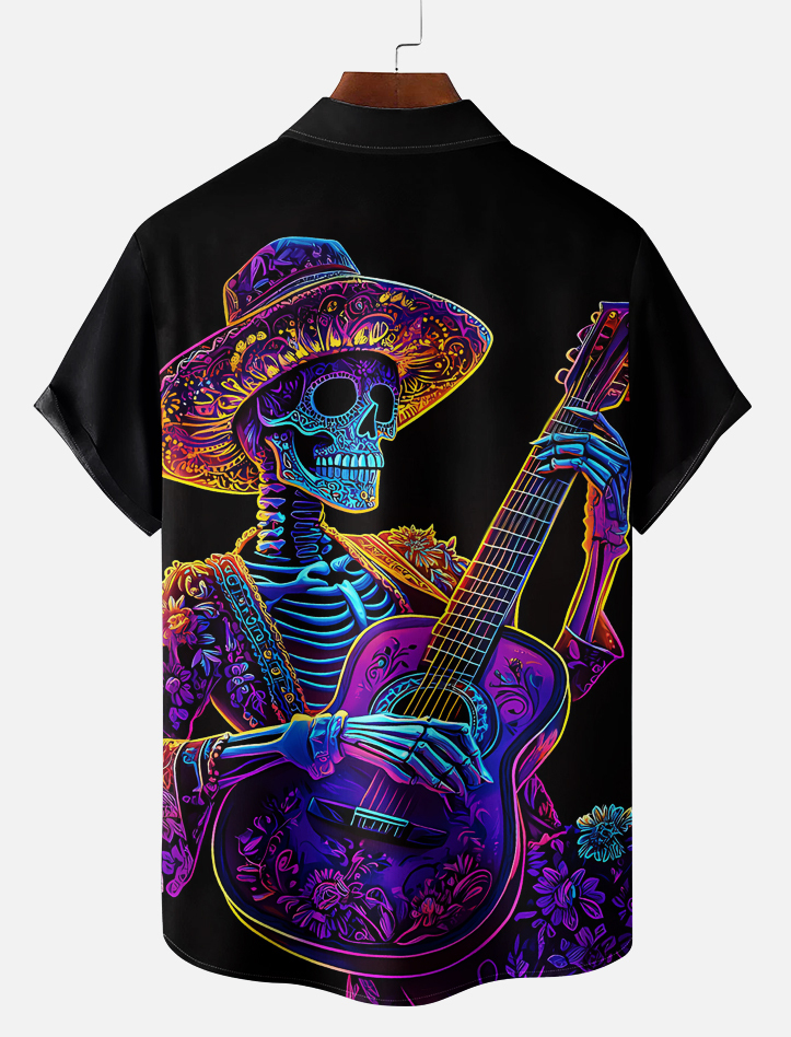 Men's Classic Movie Graphic Short Sleeve Shirt