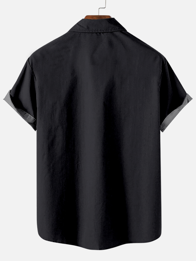 Men's Halloween Graphic Short Sleeve Shirt