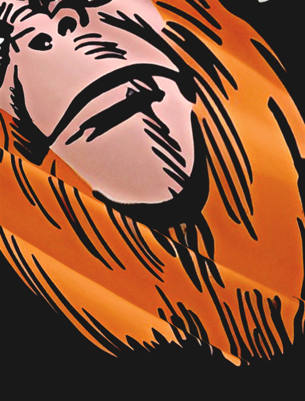 Men's Vintage Magazine Style Short Sleeve Shirt