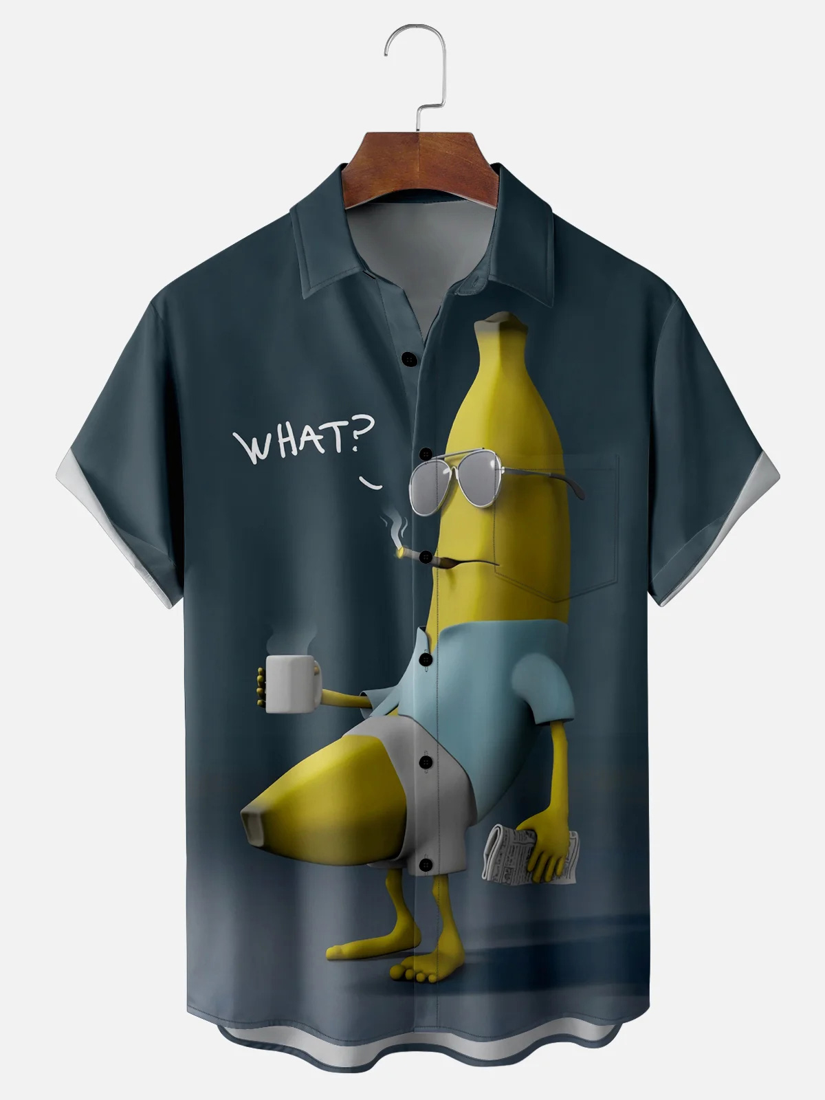 Men's Funny Graphic Short Sleeve Shirt