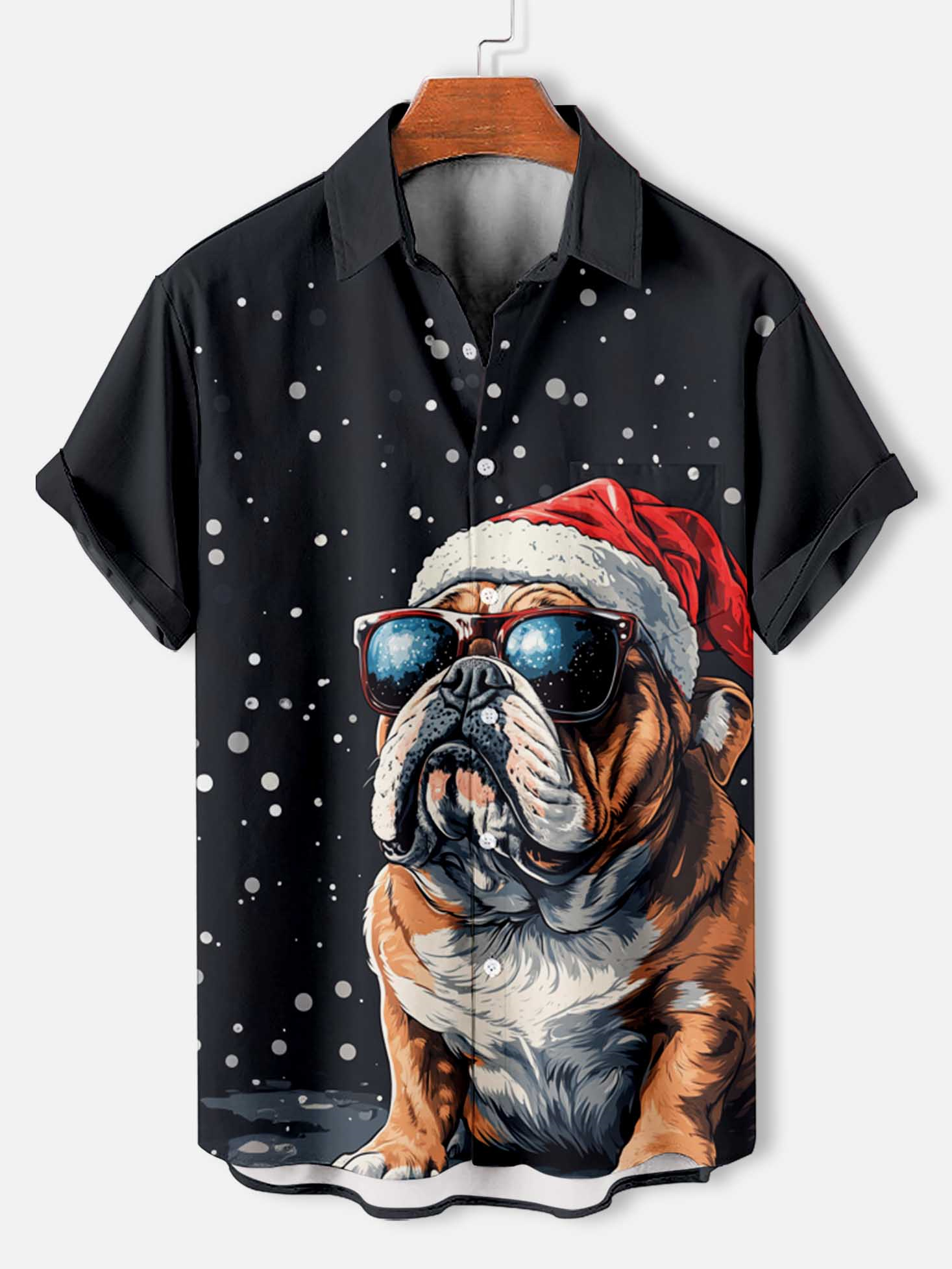 Men's Fun Animal Graphic Short Sleeve Shirt