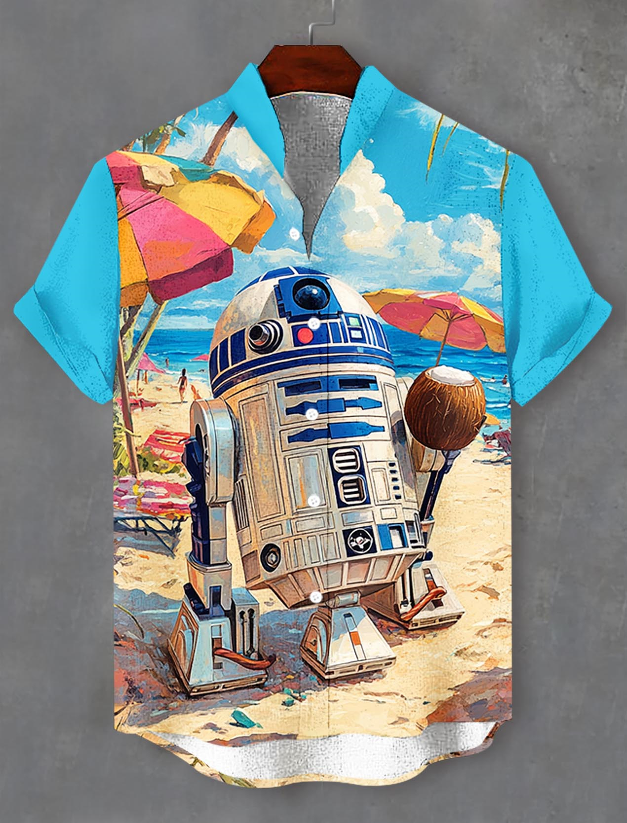 Men's Classic Movie Graphic Short Sleeve Shirt