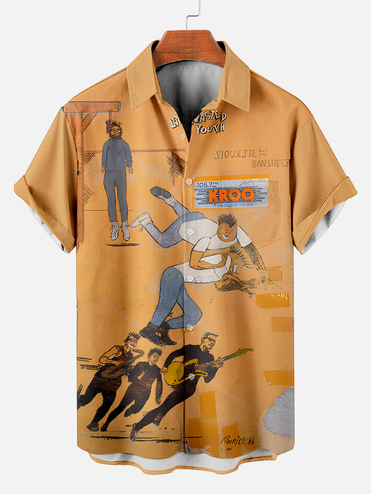 Pop Culture 70's-80s Men's Nostalgia Shirt