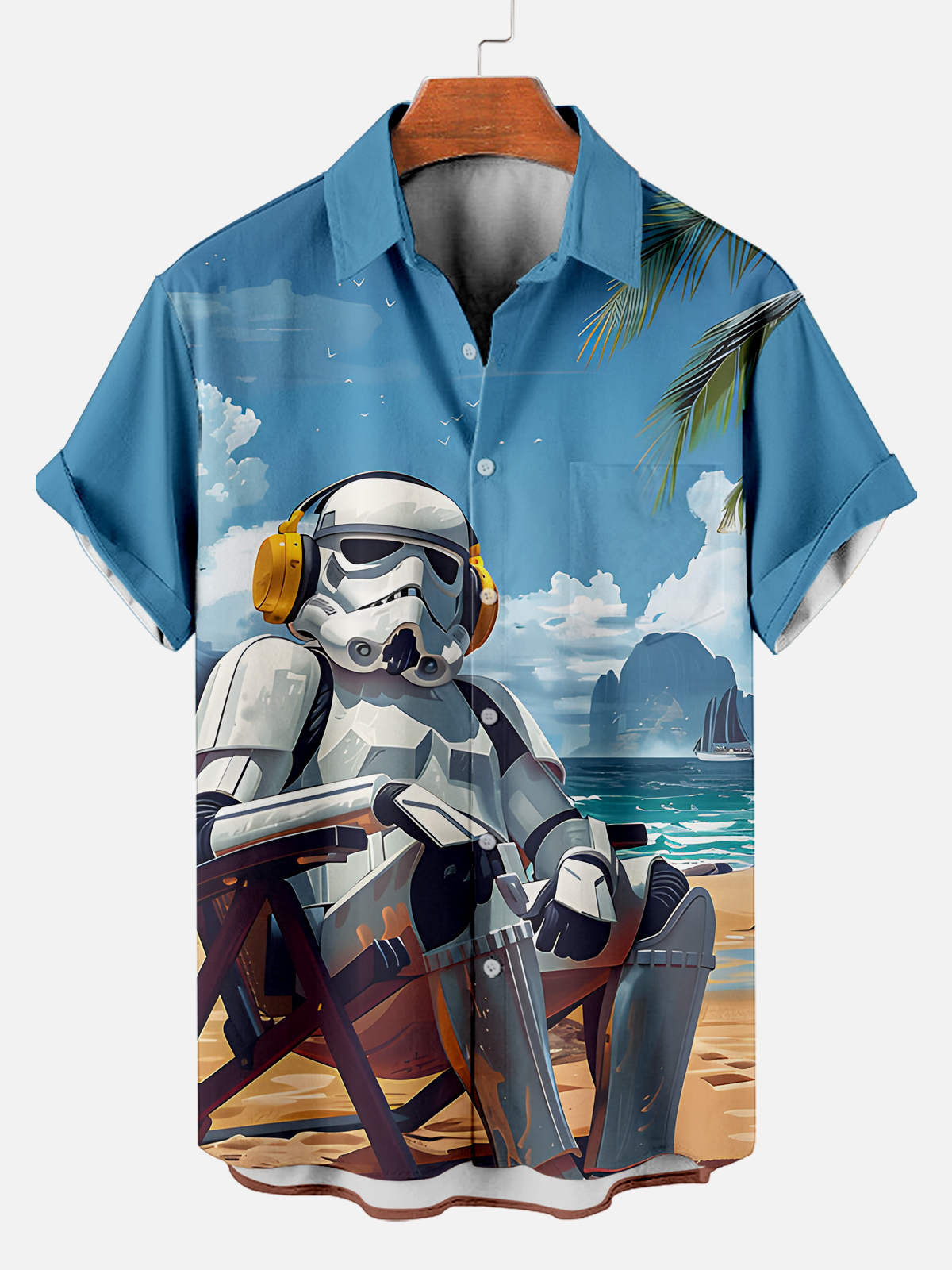 Classic movie graphic short sleeve shirt