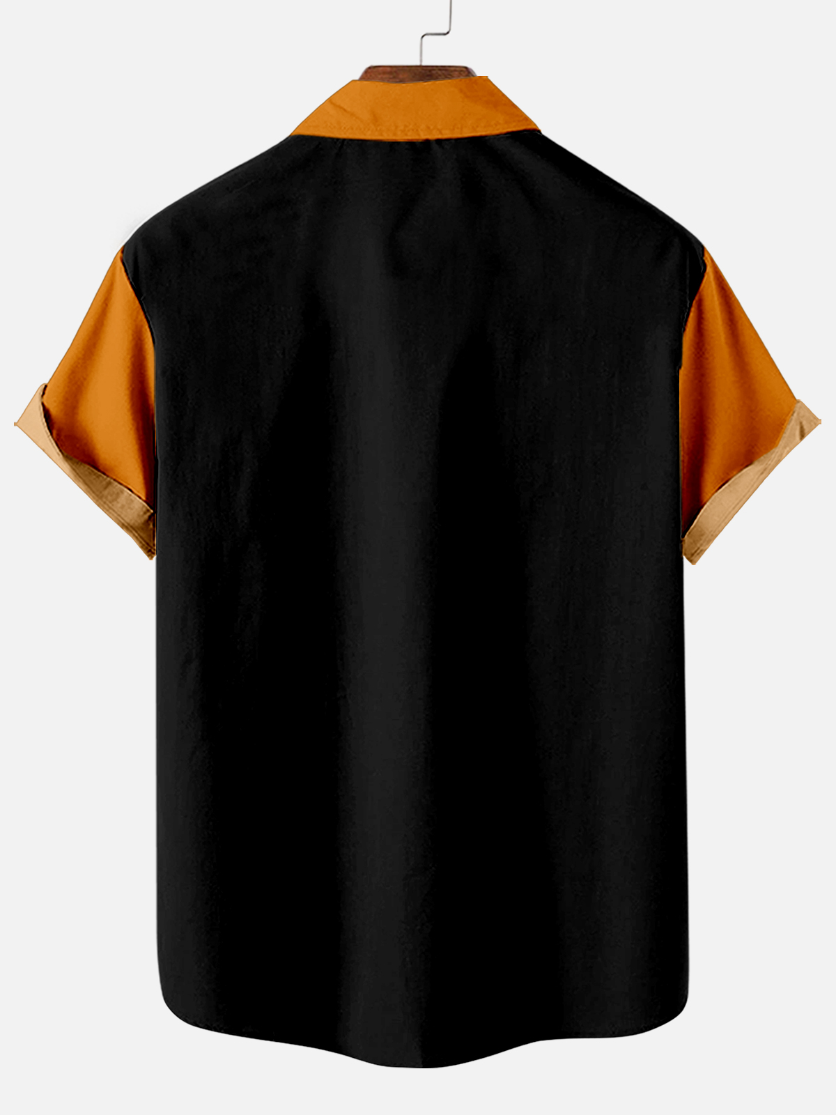 Men's Fun Slogan Graphic Contrast Short Sleeve Shirt