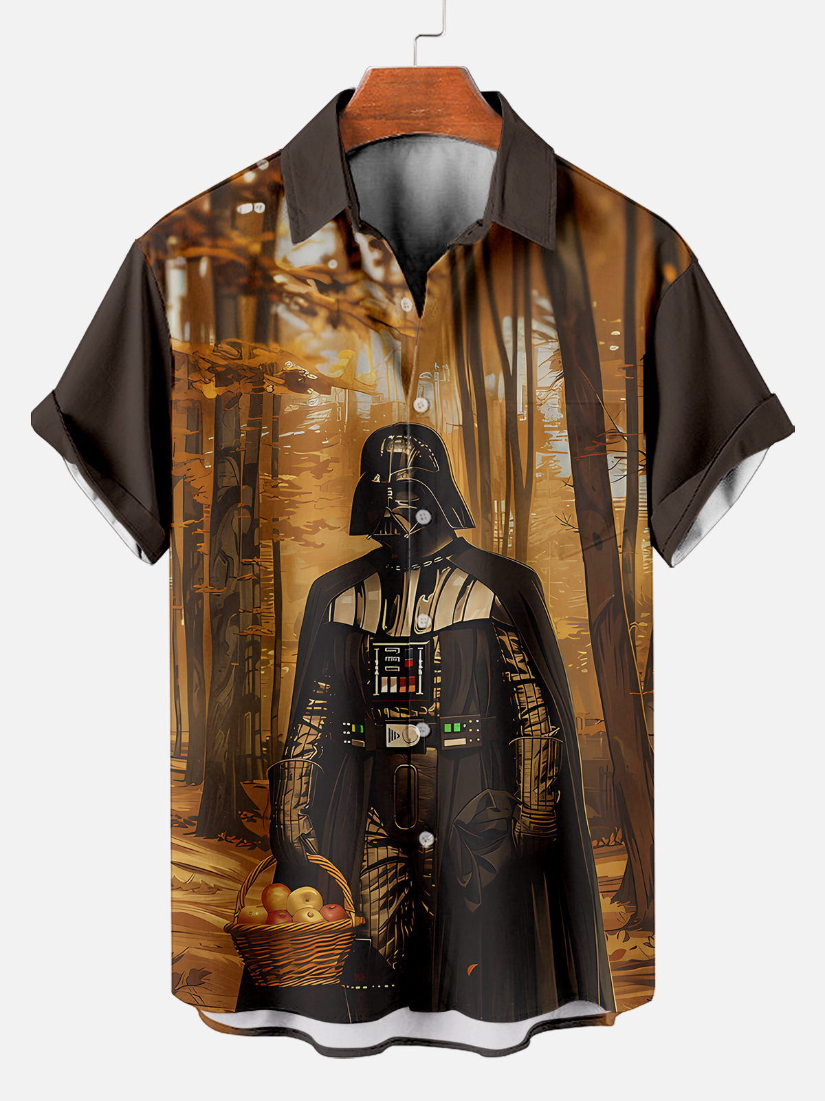 Men's Classic Movie Graphic Short Sleeve Shirt